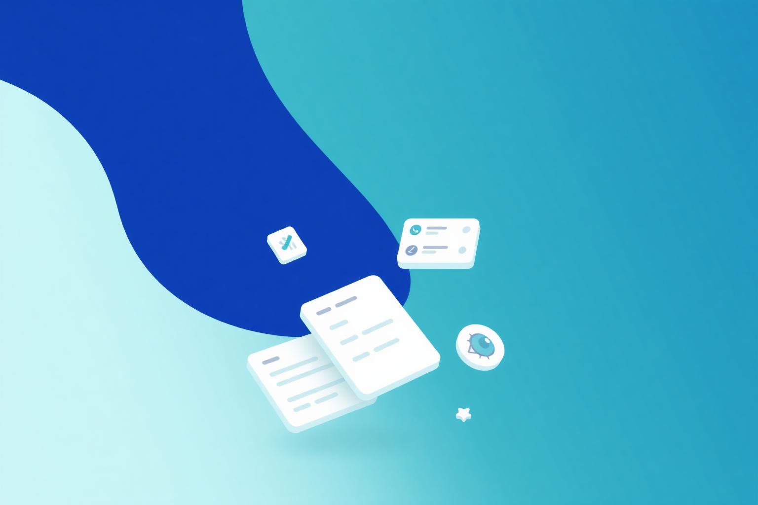 Illustration of an accessibility audit dashboard